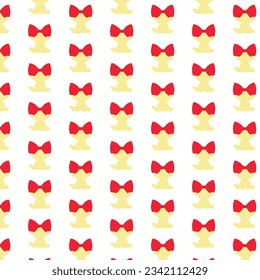 pattern, illustration, vector, animal, wallpaper, monkey, jungle, seamless bow
