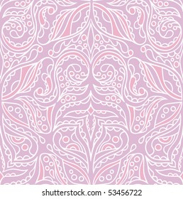  pattern illustration with violet and pink ornaments