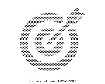 Pattern Image of an Archery Target Icon
