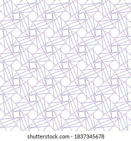 pattern with the image of geometric shapes and lines. Graphics, grid, minimal design. repeating elements