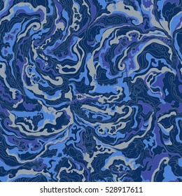 pattern with the image texture of smoke dark blue gray and blue shades
