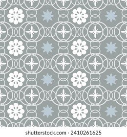Pattern india seamless oriental flora vintage indian background, Abstract pattern grey background. Vintage decorative elements. Hand drawn background. Islam, Arabic, Indian, ottoman motifs 