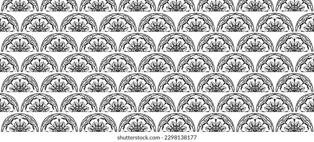 Pattern India seamless oriental vintage Indian background, Abstract pattern background. Hand drawn background. Islam, Arabic, motifs. For texture, fabric, clothing, wrapping, decorating, print, carpet