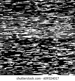 Pattern with ink brushstrokes. Stripes texture.