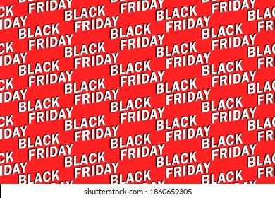 Muster mit der Inschrift Black Friday