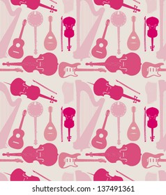 pattern with instruments
