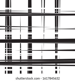 pattern with intersecting black bands