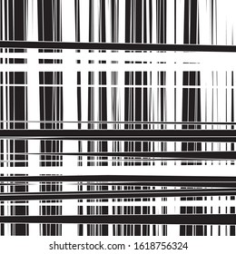 pattern with intersecting black bands