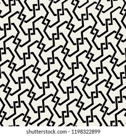 Pattern with intersecting straight stripes, polygons and stars. Seamless background. Abstract Arabic ornament.