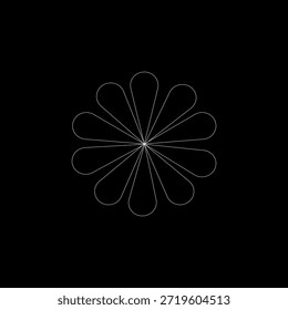 pattern, invitation, abstract, monochrome, draw, herbal, elegant, graphic, illustration, plant, flower, leaf, nature, natural, herb, vector, minimalist, outline, branch, line, decorative, bloom, black