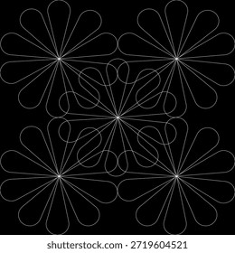 pattern, invitation, abstract, monochrome, draw, herbal, elegant, graphic, illustration, plant, flower, leaf, nature, natural, herb, vector, minimalist, outline, branch, line, decorative, bloom, black