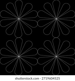 pattern, invitation, abstract, monochrome, draw, herbal, elegant, graphic, illustration, plant, flower, leaf, nature, natural, herb, vector, minimalist, outline, branch, line, decorative, bloom, black