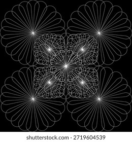 pattern, invitation, abstract, monochrome, draw, herbal, elegant, graphic, illustration, plant, flower, leaf, nature, natural, herb, vector, minimalist, outline, branch, line, decorative, bloom, black