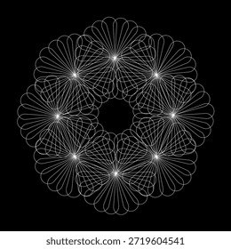 pattern, invitation, abstract, monochrome, draw, herbal, elegant, graphic, illustration, plant, flower, leaf, nature, natural, herb, vector, minimalist, outline, branch, line, decorative, bloom, black
