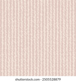 Pattern with irregular vertical stripes, decorative graphics in pale pink shades. Textile design. Wall paper. Vector seamless.