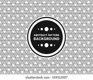 Pattern isolated triangle stripe vector illustration