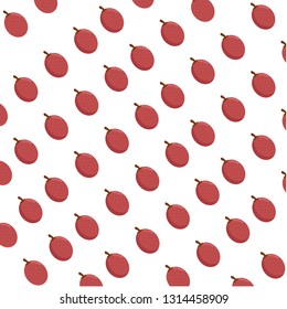 pattern of ita palm fruit. Suitable for fabric design, covers, gift wrap. Vector