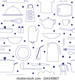 pattern of the items for the kitchen