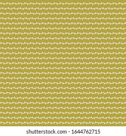 Pattern with jagged horizontal stripes, alternating in yellow and beige. Wallpaper texture.