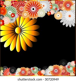 Pattern of Japanese culture-Vector material