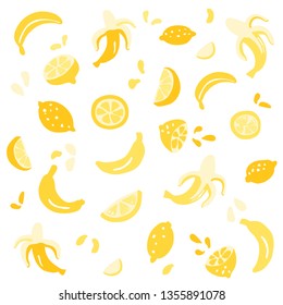 pattern juicy fruits