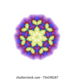 Pattern, kaleidoscope, from flower, mandala