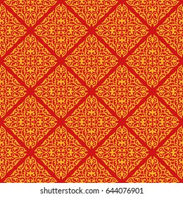 Pattern from the Kazakh ornament