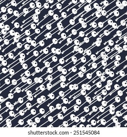 Pattern with keys.