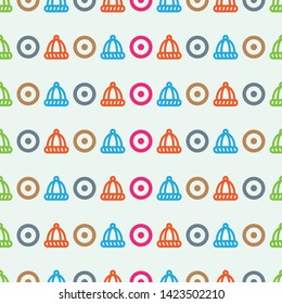 Pattern kids background for child and baby