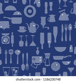 Pattern of the kitchen utensil,
