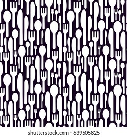 Pattern of Knife, Fork and Spoon