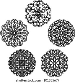 Pattern Of Lace Doily