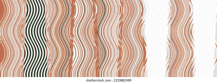 Pattern large scarf with frames , wall poster artistic, abstract artwork geometric textures dynamic wavy stripes lines background ,Pattern design scarf design , wall poster, carpet