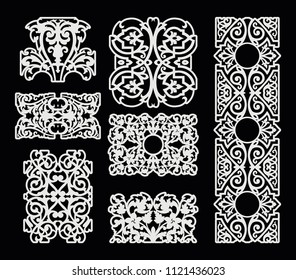 pattern for laser cutting.