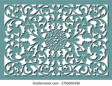 diseño de patrones para paneles decorativos de contrachapado para corte por láser