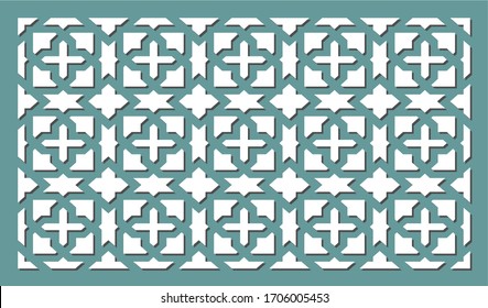 diseño de patrones para paneles decorativos de contrachapado para corte por láser
