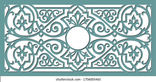 diseño de patrones para paneles decorativos de contrachapado para corte por láser