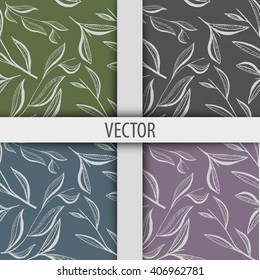 pattern with leaf