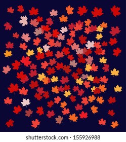 Pattern with leaf, abstract leaf texture. Vector illustration.