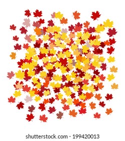 Pattern with leaf, abstract leaf texture. Vector illustration. 