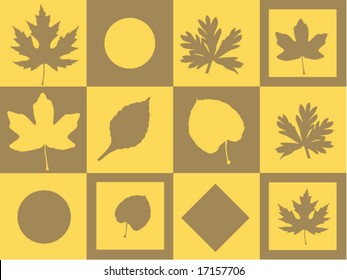 pattern leaf background illustration