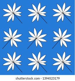 pattern of leaf texture for print
