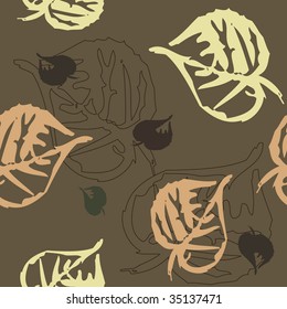 pattern leaves
