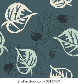 pattern leaves