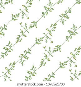 
Pattern of leaves of grass on an isolated background