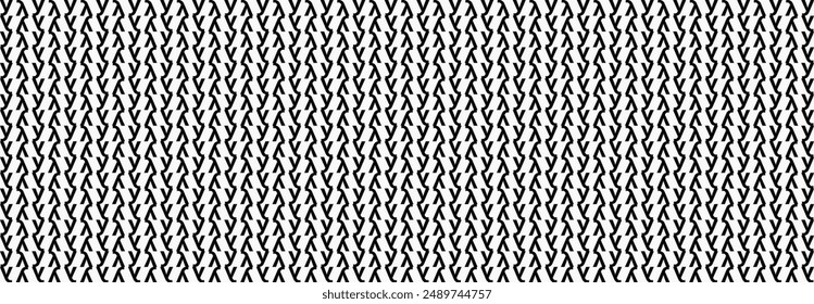 Pattern letter Y, Design, Abstract Geometric, Illustration, vector, alternating overlapping, orderly arrangement background, black and white, banner, website, template. 