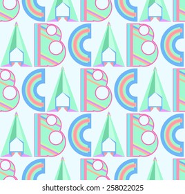 Pattern with letters