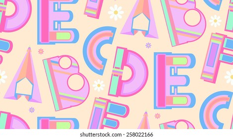 Pattern of letters