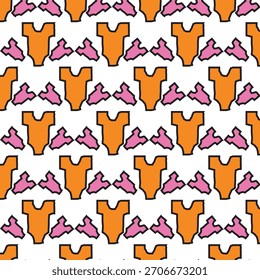 The pattern is likely intended for use in baby-related products.Perefact for nursery bedding,baby clothing,blankets,wallpaper,gift wrapping paper.