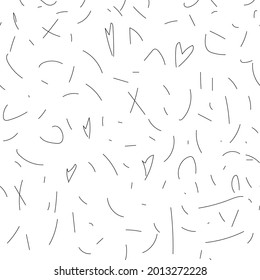 texto de dibujo de línea de patrón de pintura de fondo
